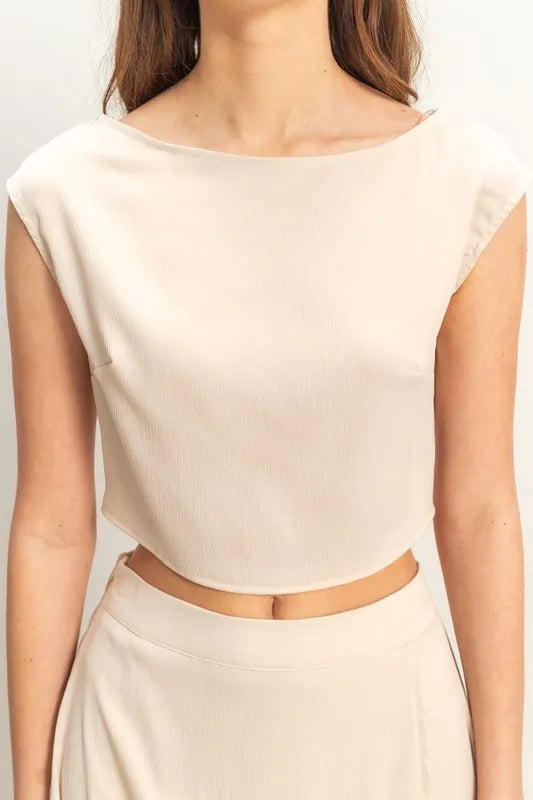 HYFVE Sleeveless Top and Maxi Skirt Set - Drazelle Store