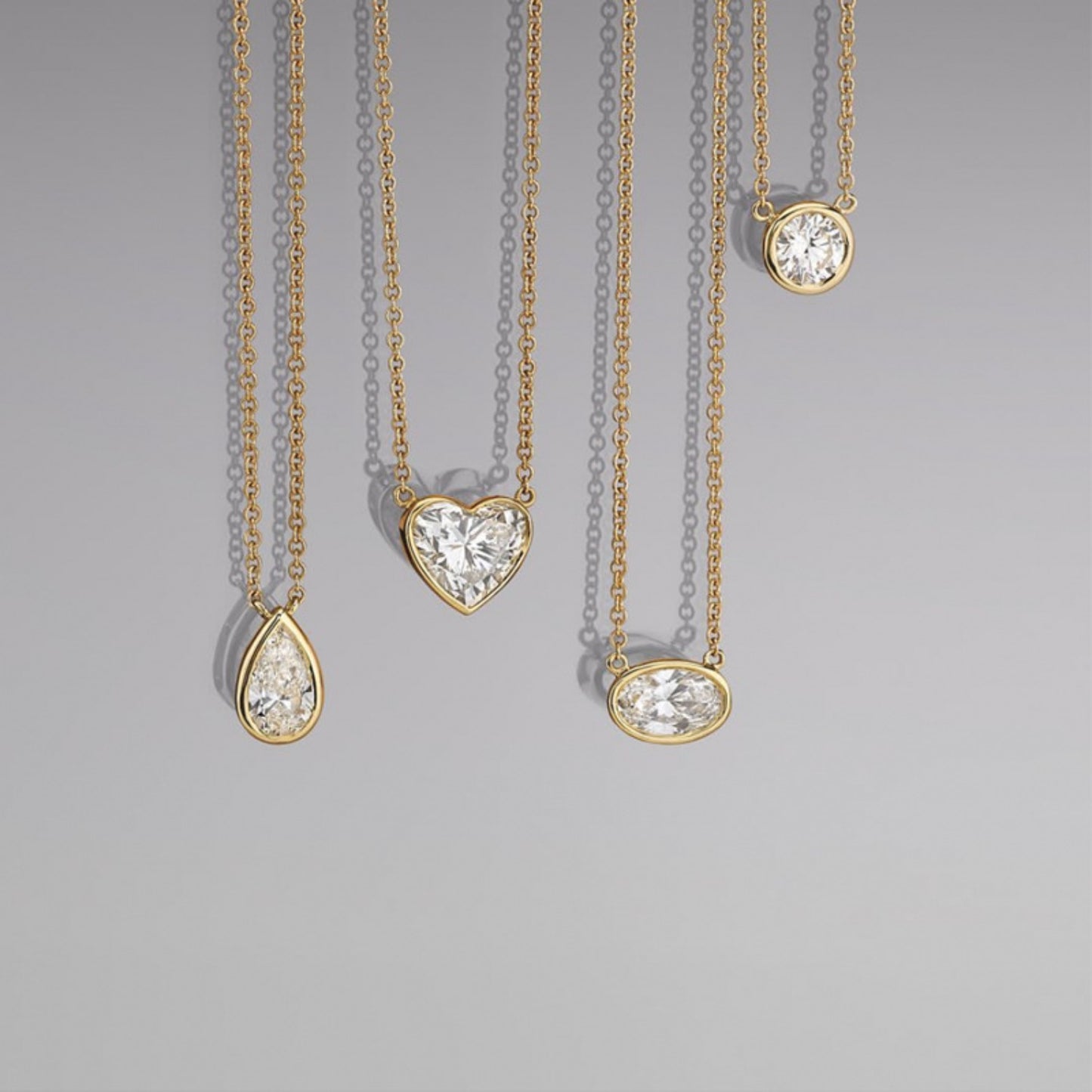 18K Gold-Plated Stainless Steel Pendant Necklace - Drazelle Store