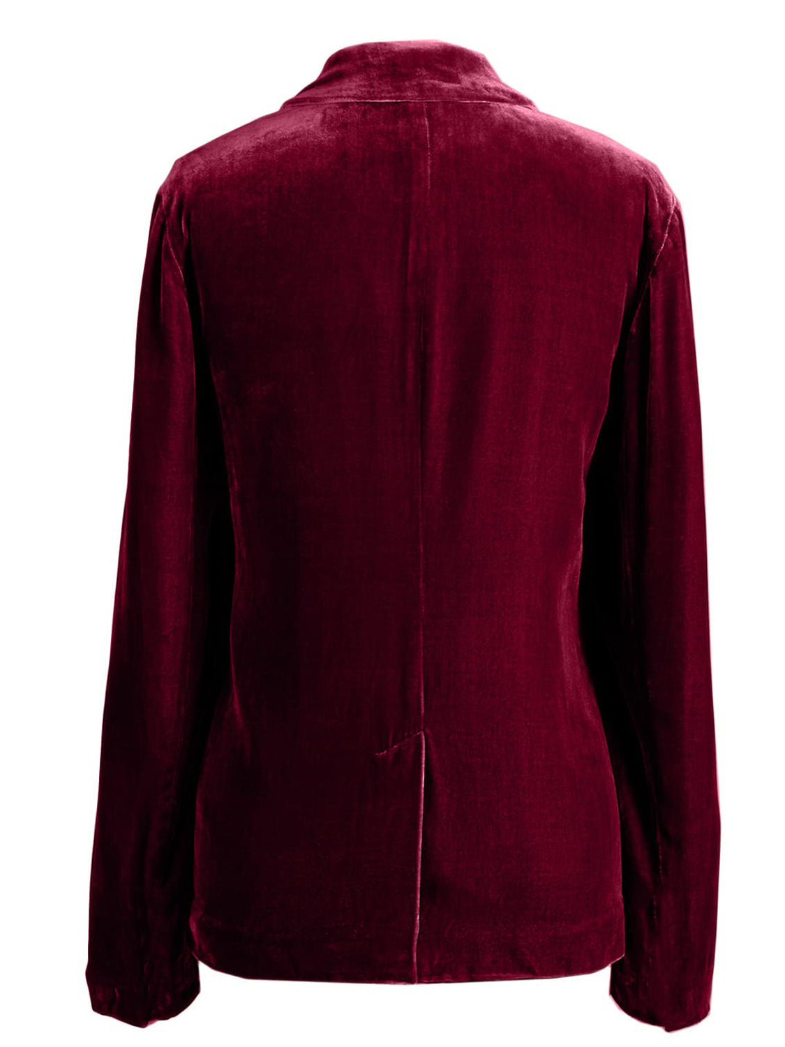 Pocketed Button Up Lapel Collar Blazer - Drazelle Store