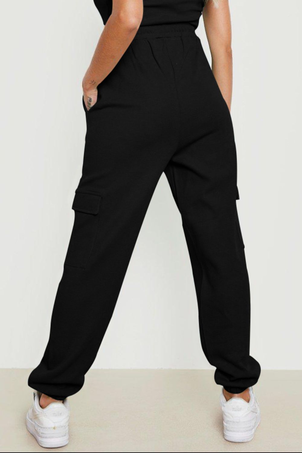 Drawstring Joggers with Pockets - Drazelle Store