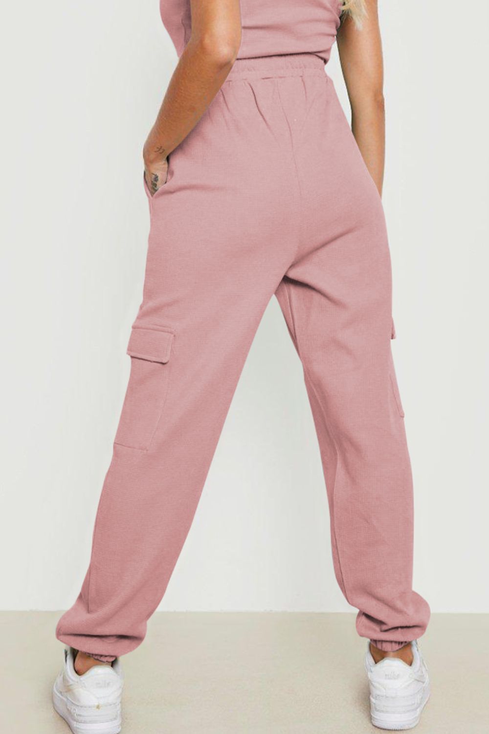 Drawstring Joggers with Pockets - Drazelle Store