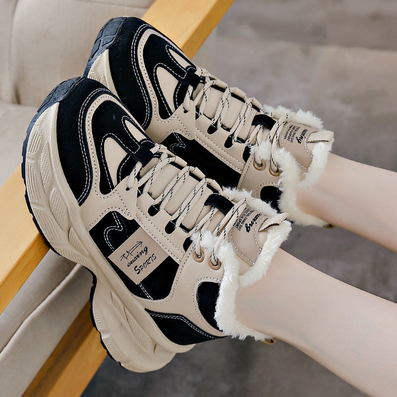 Winter Thermal Fleece-lined Sneakers - Drazelle Store