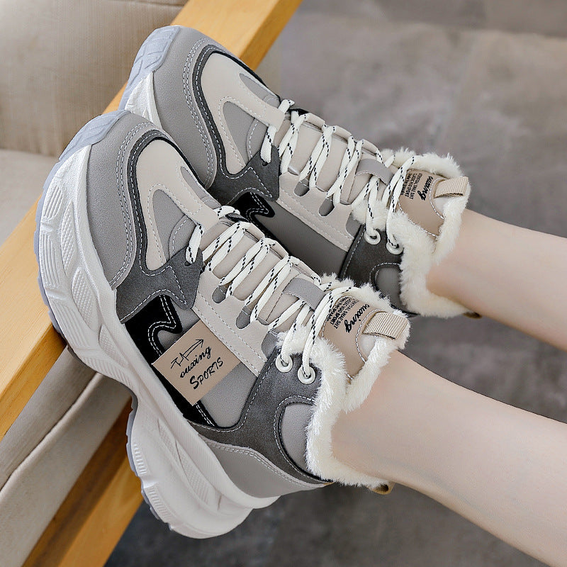 Winter Thermal Fleece-lined Sneakers - Drazelle Store