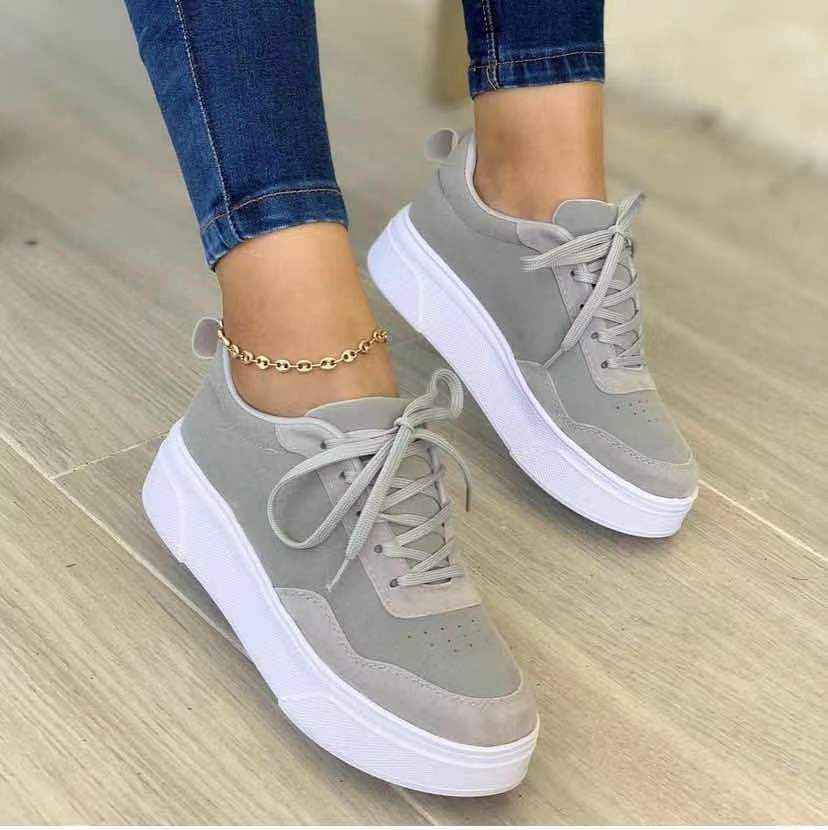 Thick Bottom Mesh Sneakers - Drazelle Store