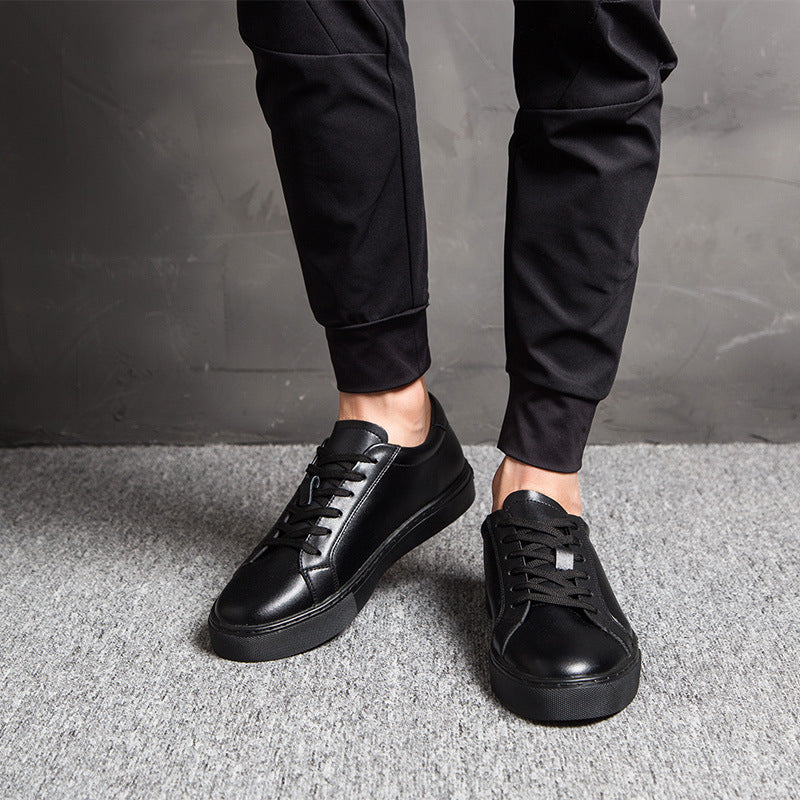 Summer Sports And Leisure Leather Sneakers - Drazelle Store