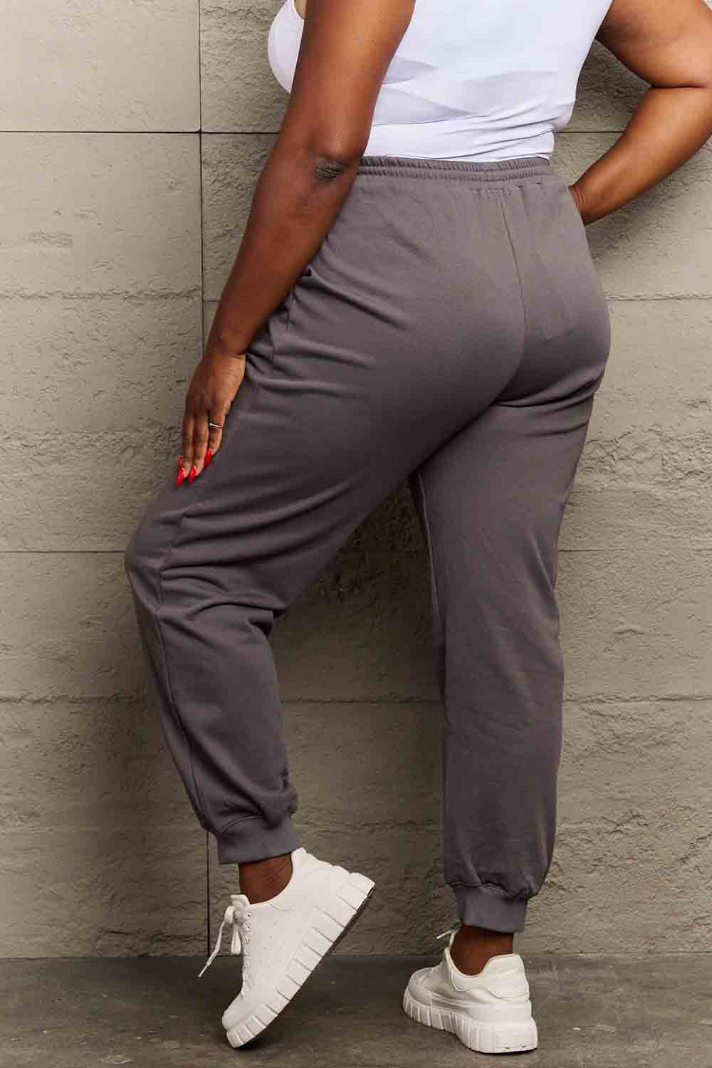 Drawstring DAISY Graphic Long Sweatpants - Drazelle Store
