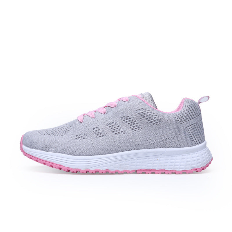 Black White Sneakers Women Lace Up - Drazelle Store