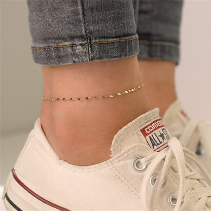 Non-fading Women's Stainless Steel Anklets - Drazelle Store