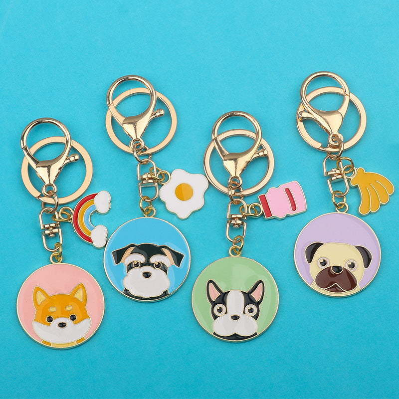 Couple's Exquisite Personality Pendant Keychain - Drazelle Store
