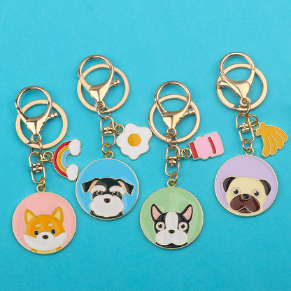Couple's Exquisite Personality Pendant Keychain - Drazelle Store