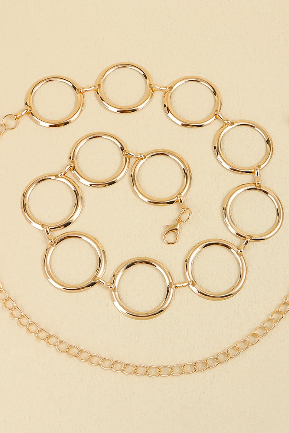 Circle Ring Chain Belt - Drazelle Store