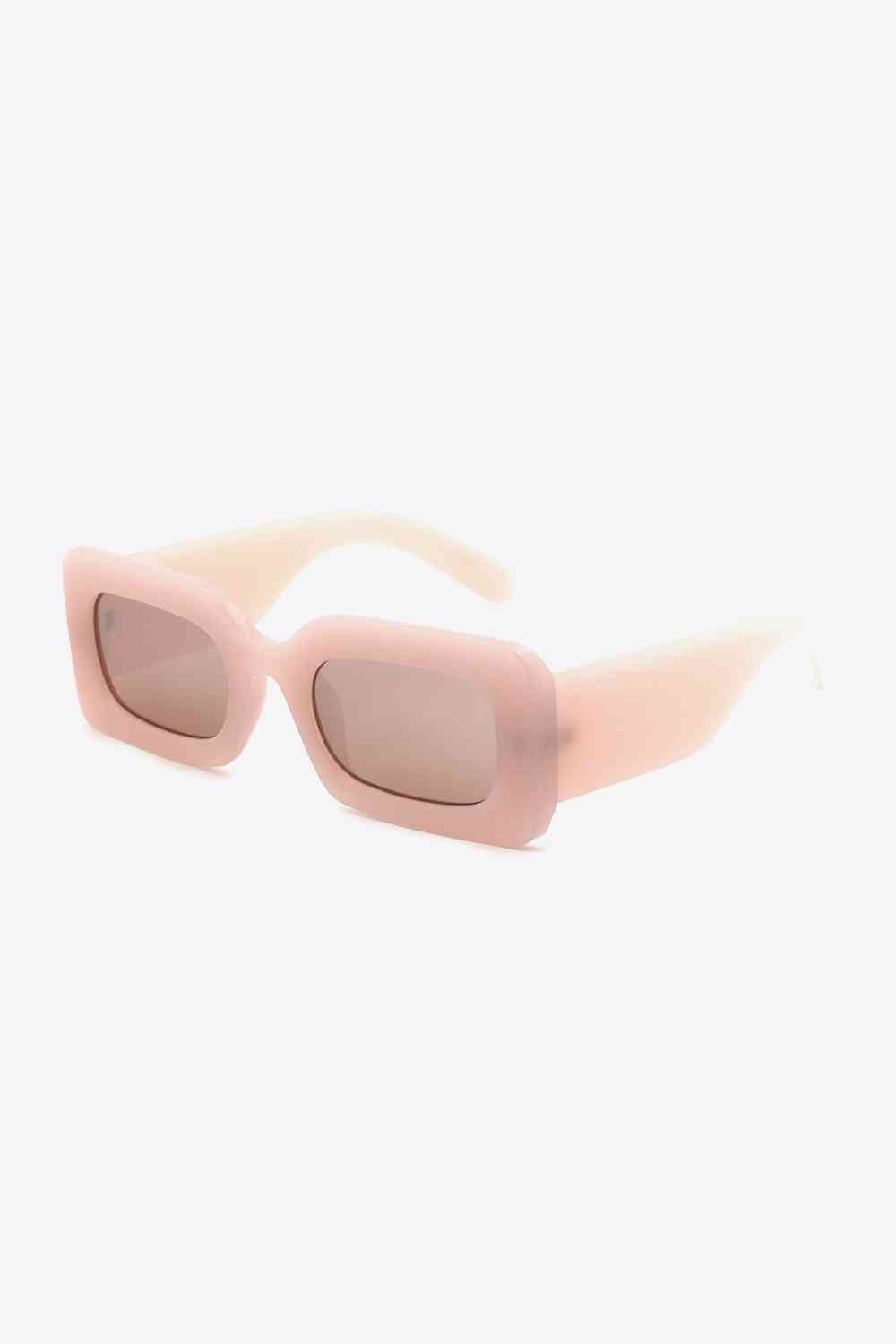 Polycarbonate Frame Rectangle Sunglasses - Drazelle Store