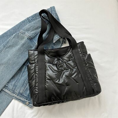 Polyester Tote Bag with Zipper - Drazelle Store