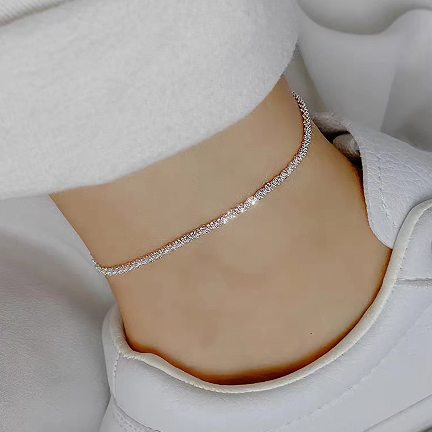 Minimalist Stainless Steel Anklet - Drazelle Store