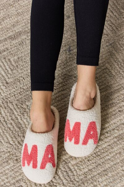 Melody MAMA Pattern Cozy Slippers - Drazelle Store