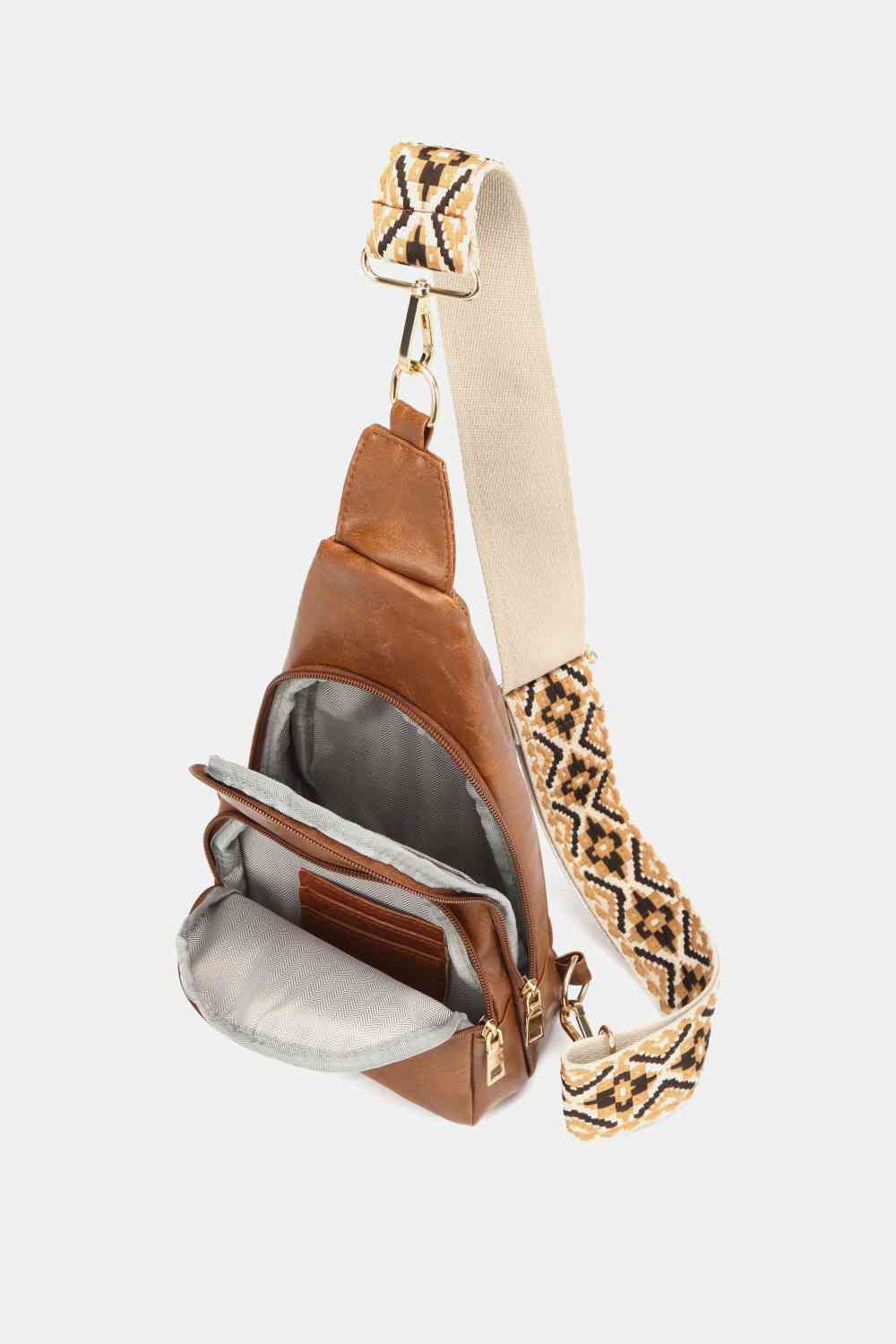 PU Leather Sling Bag - Drazelle Store