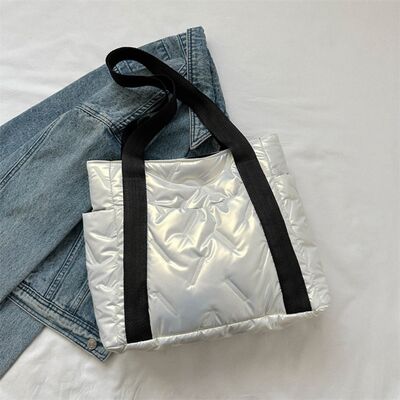 Polyester Tote Bag with Zipper - Drazelle Store