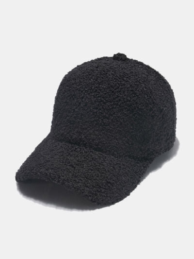 Sherpa Solid Color Baseball Cap - Drazelle Store