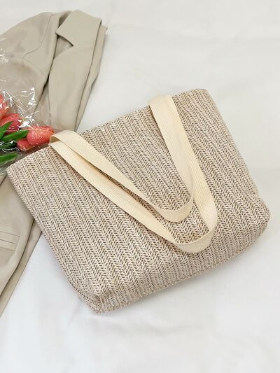 Straw Woven Tote Bag - Drazelle Store