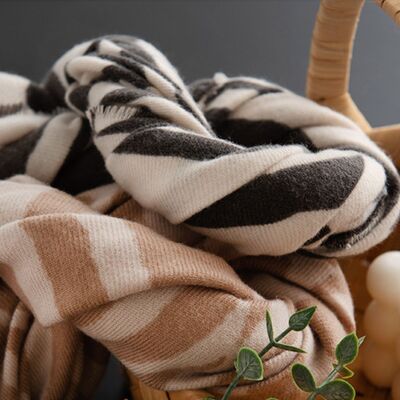 Animal Print Polyester Scarf - Drazelle Sore