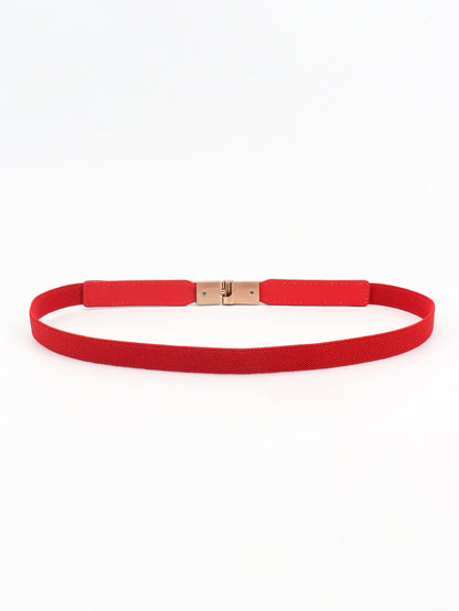 PU Elastic Skinny Belt - Drazelle Store