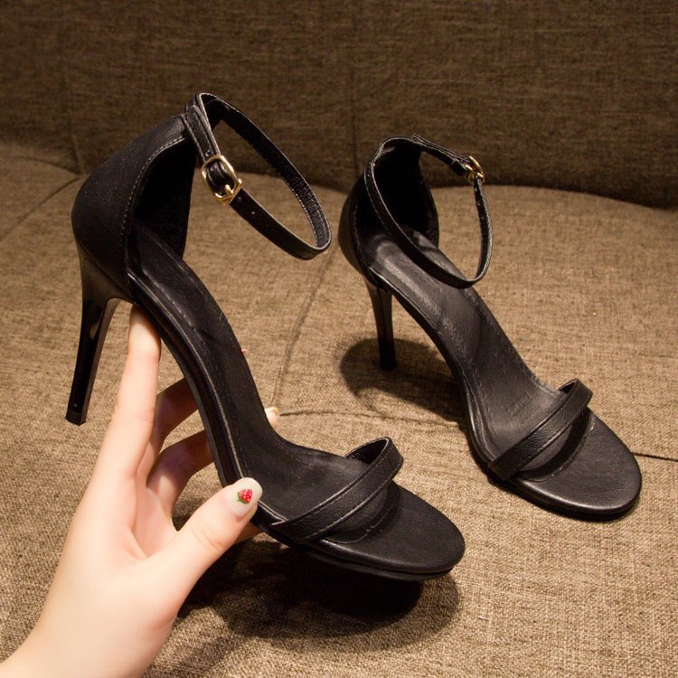 Strap stiletto Decent Heels - Drazelle Store