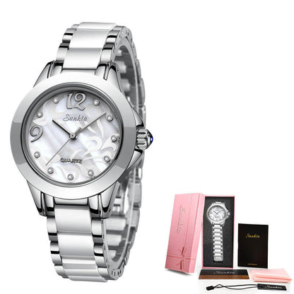 Ceramic Ladies Watches Exquisite High-end Watch - Drazelle Store