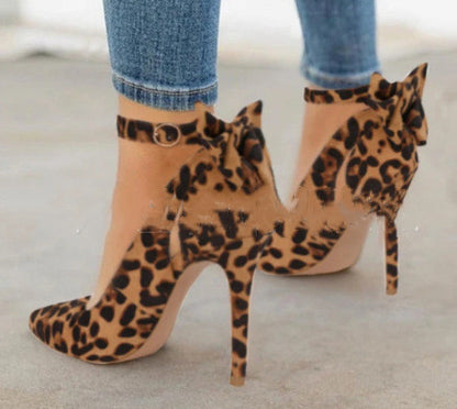 Women's Bow Stiletto Heels - Drazelle Store