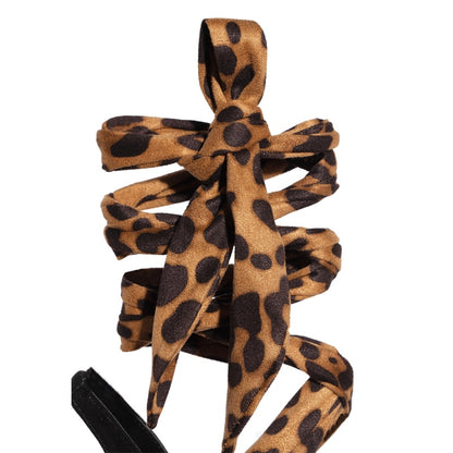 Leopard Print High Heels - Drazelle Store