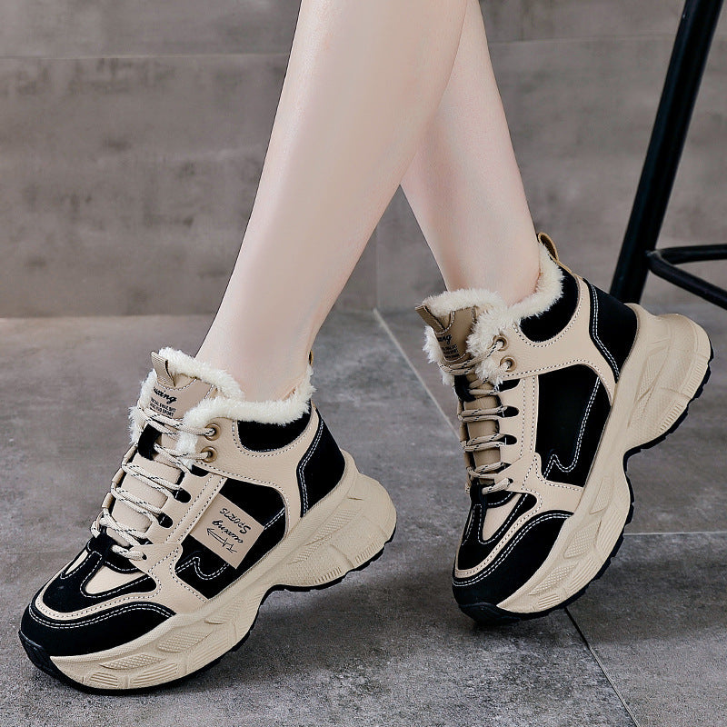 Winter Thermal Fleece-lined Sneakers - Drazelle Store