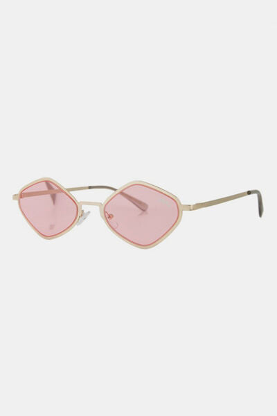 Nicole Lee USA Metal Frame Geometric Sunglasses - Drazelle Store