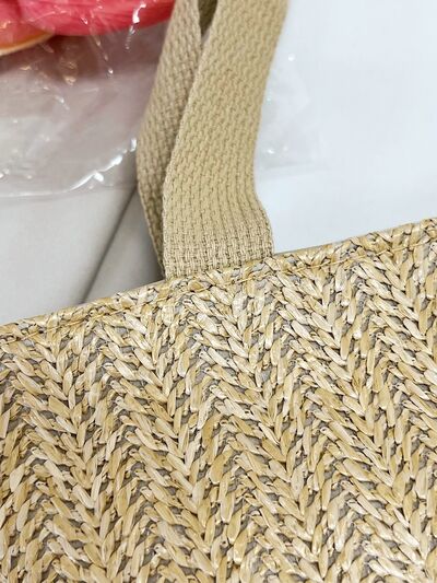 Straw Woven Tote Bag - Drazelle Store