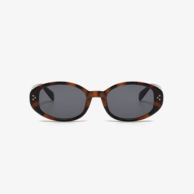 Polycarbonate Frame Oval Sunglasses - Drazelle Store