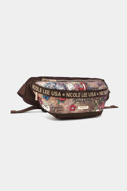 Nicole Lee USA Logo Fanny Pack - Drazelle Store