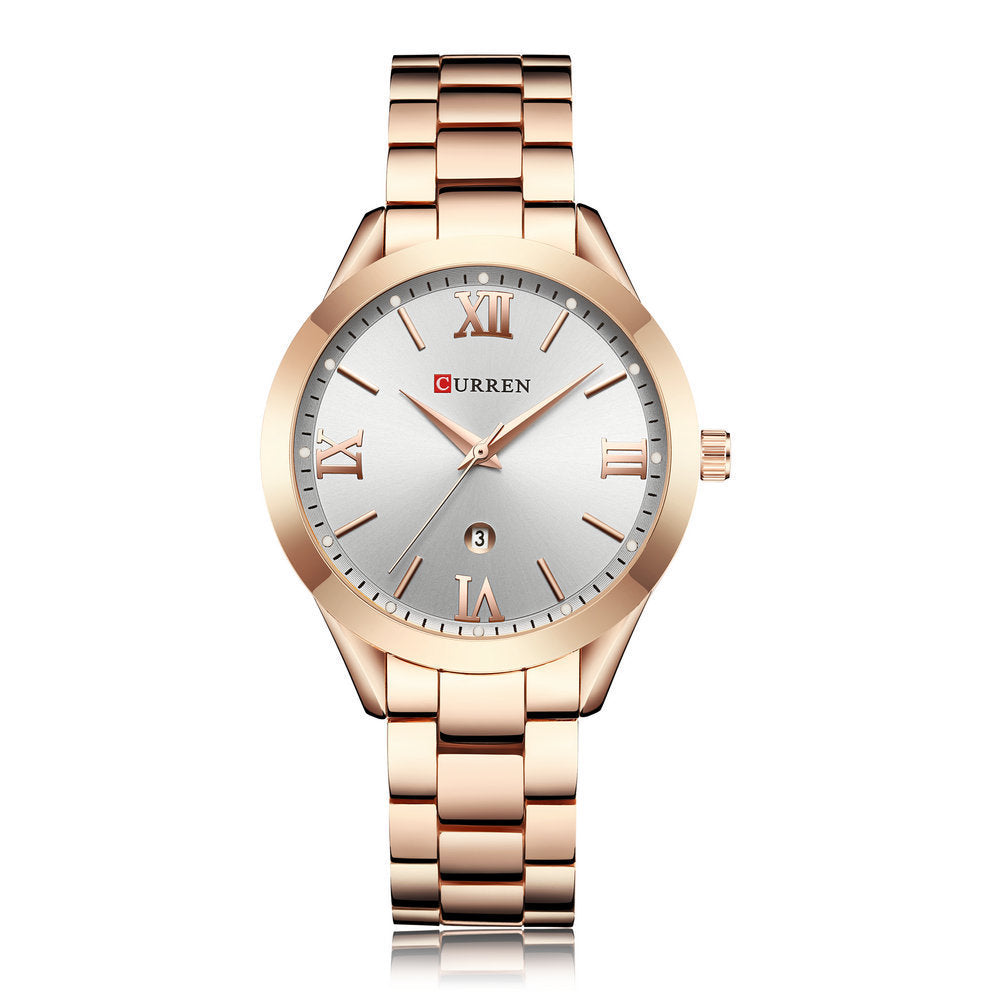 CURREN 9007 Rose Gold Quartz Watches - Drazelle Store