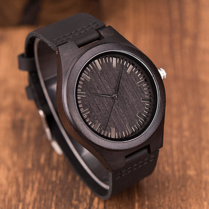 Wood Men's Quartz Watch - Drazelle Store