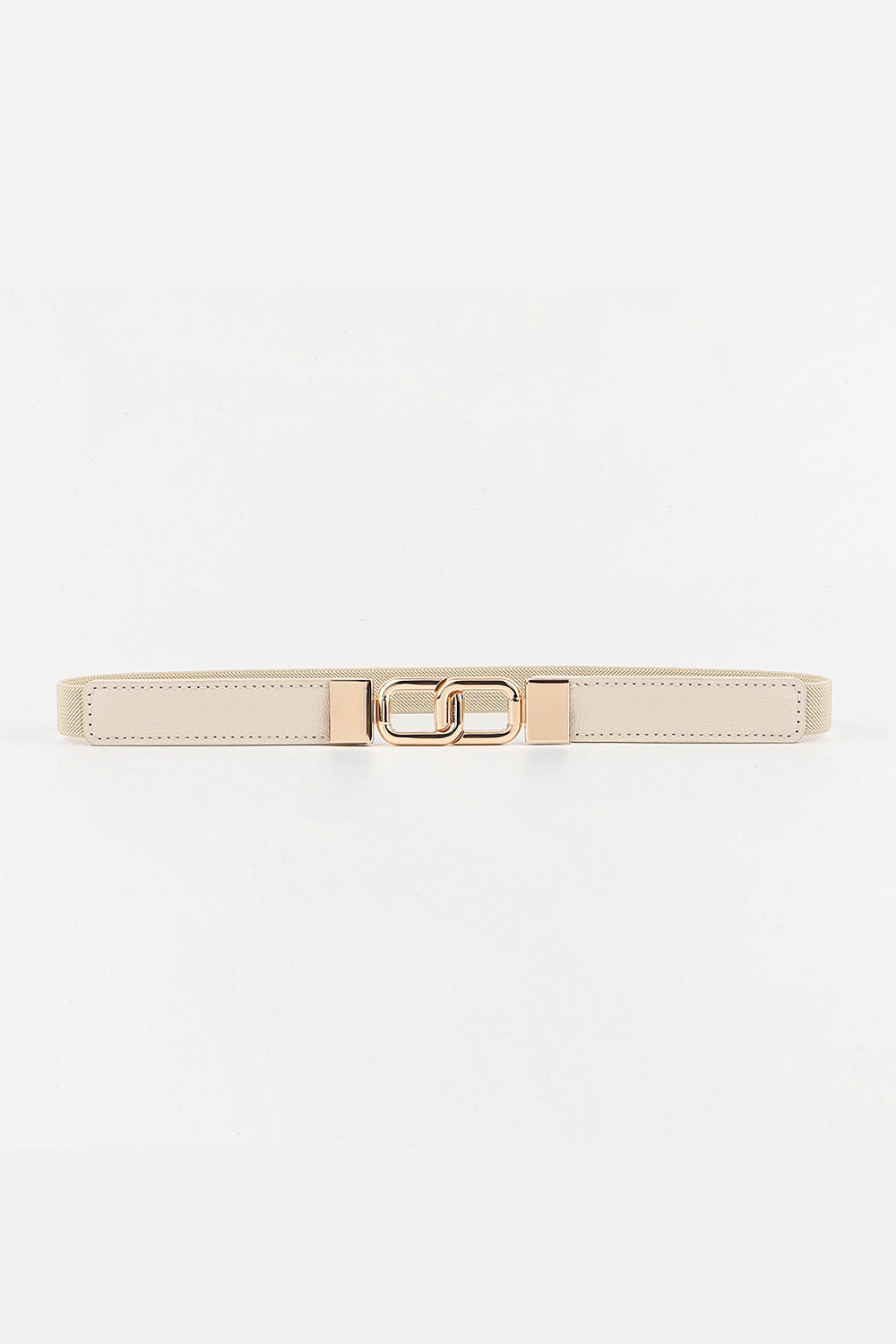 Geometric Double Buckle Elastic Belt - Drazelle Store