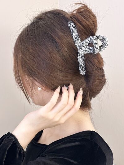 Contrast Hair Claw Clip - Drazelle Store