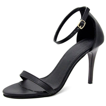 Strap stiletto Decent Heels - Drazelle Store