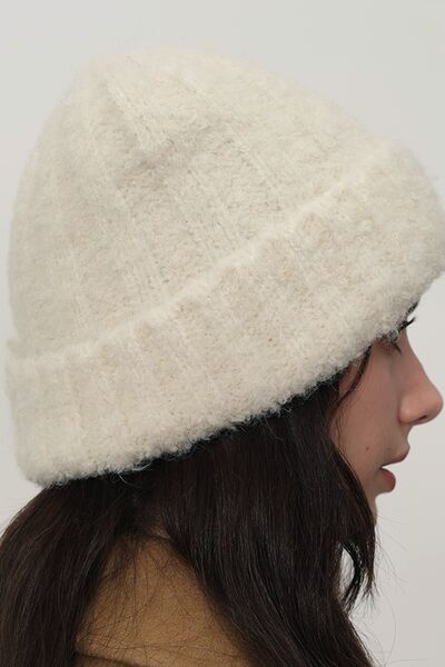 Solid Color Thermal Knit Hat - Drazelle Store