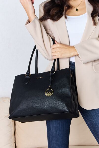 Office Style Leather Handbag - Drazelle Store