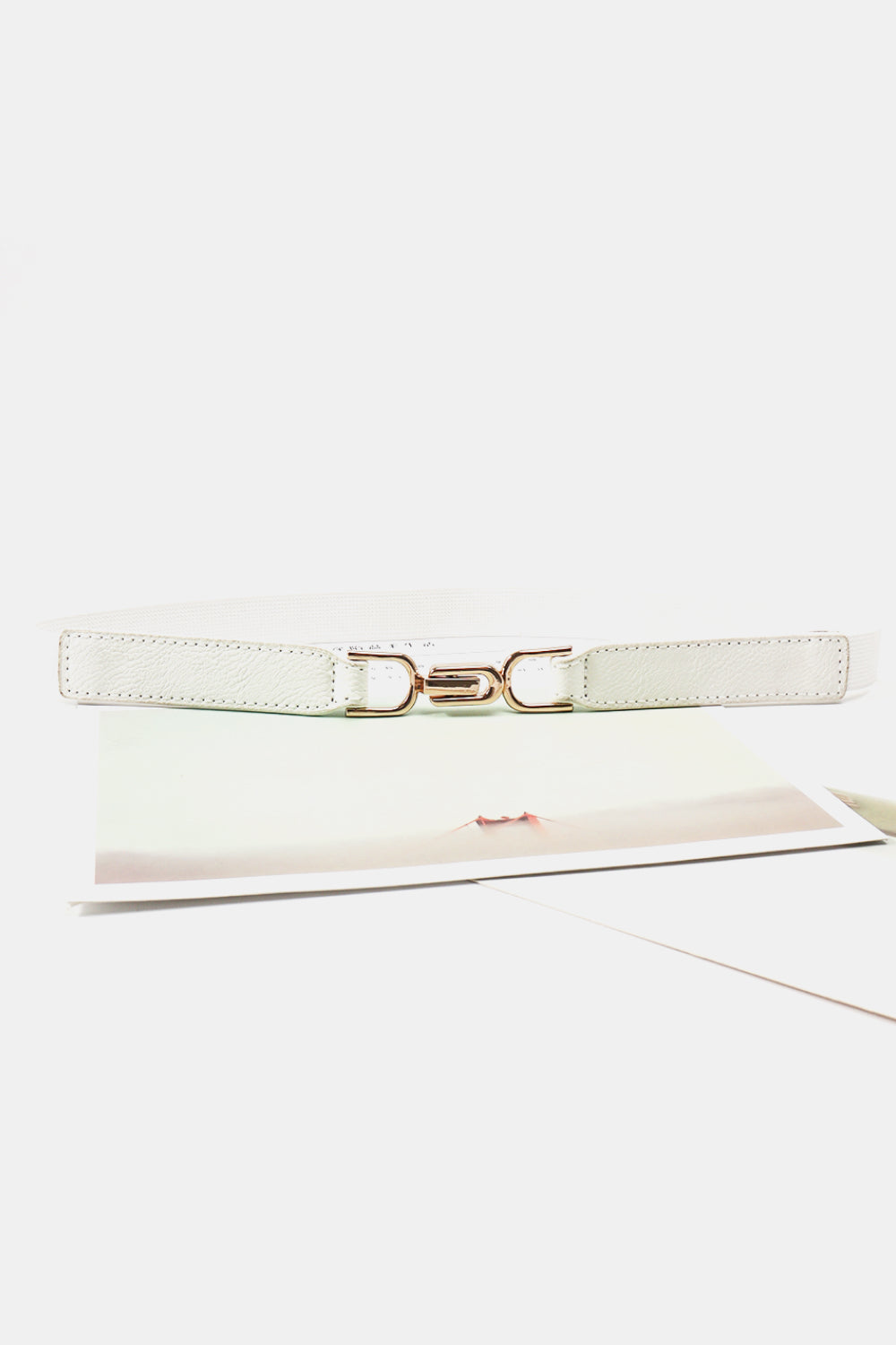 Alloy Buckle Elastic Belt - Drazelle Store