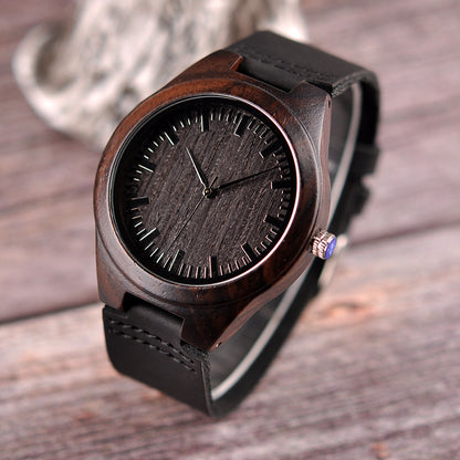 Wood Men's Quartz Watch - Drazelle Store