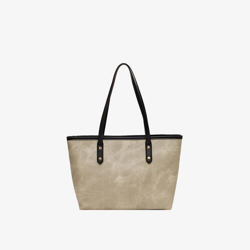 Vintage Decent Leather Tote Bag - Drazelle Store