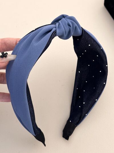 Knotted Polyester Wide Headband - Drazelle Store