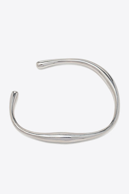 Stainless Steel Open Bracelet - Drazelle Store