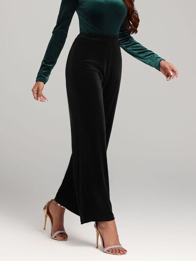 High Waist Wide Leg Pants - Drazelle Store