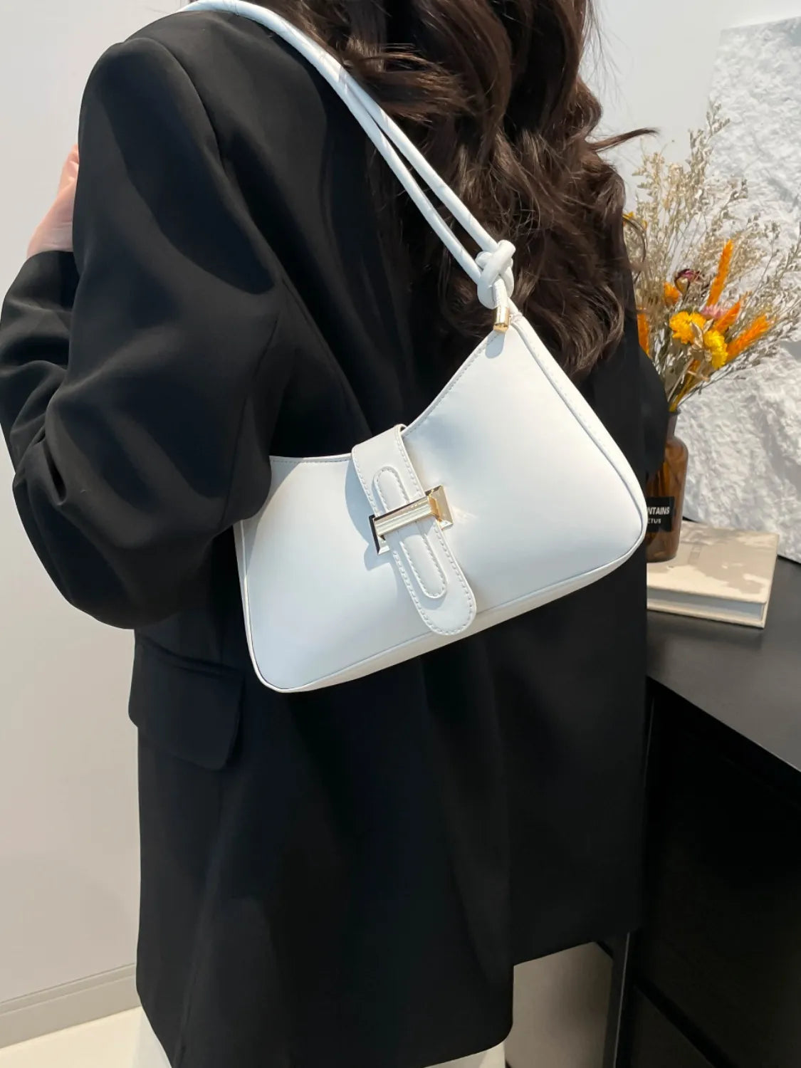 PU Leather Shoulder Bag - Drazelle Store