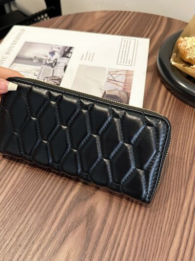 PU Leather Solid Color Wallet - Drazelle Store