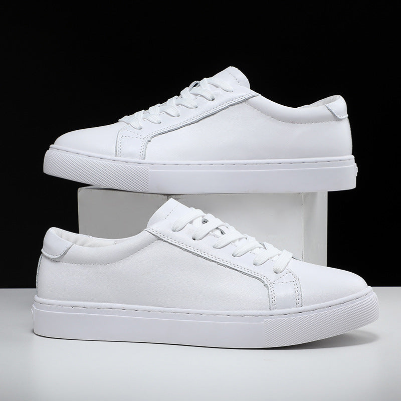 Summer Sports And Leisure Leather Sneakers - Drazelle Store